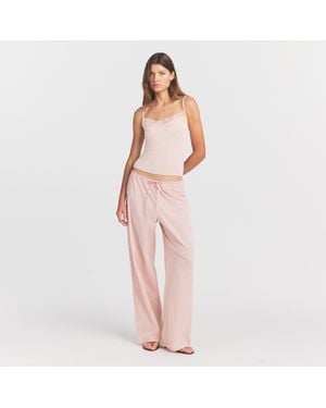 Skims Lace Cami Top - Pink