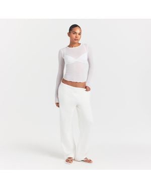 Skims Long Sleeve Top - White
