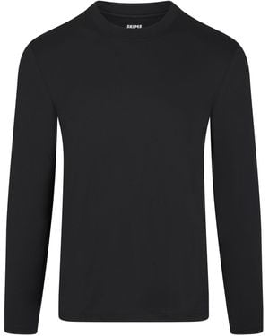 Skims Classic Long Sleeve T-Shirt - Black