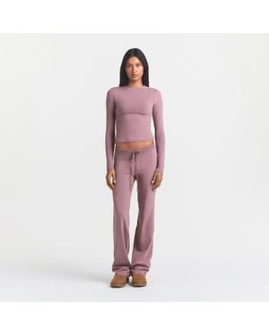 Skims Straight Leg Pant - Red