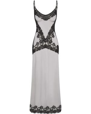 Skims Long Slip Dress - Multicolor