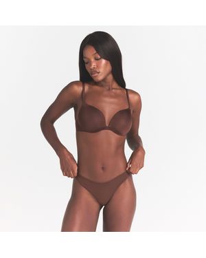 Skims Teardrop T-Shirt Bra - Brown