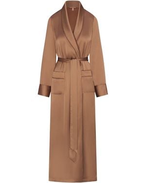 Skims Long Robe - Brown