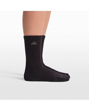 Skims Dri-Fit Pilates No Show Socks - Orange