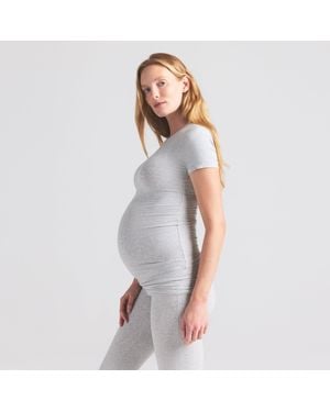 Skims Maternity T-Shirt - Gray
