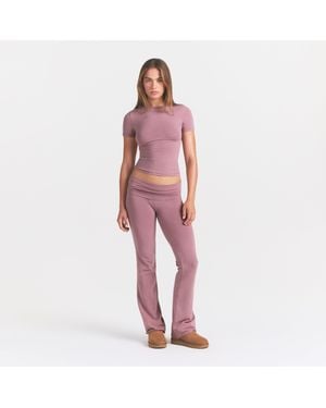 Skims Foldover Pant - Red