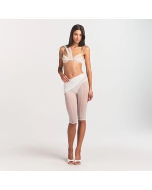 Skims Draped Capri - White