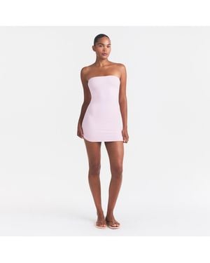 Skims Mini Tube Dress - Red