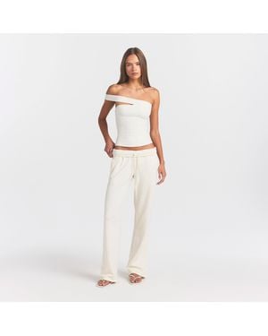 Skims Straight Leg Pants - White