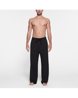 Skims Relaxed Straight Leg Pant - Black