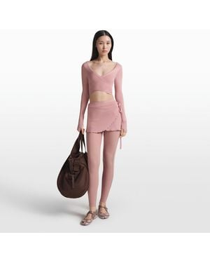 Skims Wrap Skirt - Pink