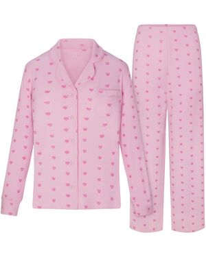 Skims Sweethearts Pajama Set - Pink