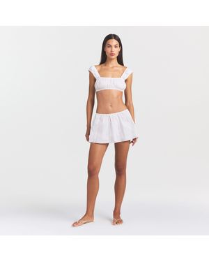 Skims Mini Skirt - White