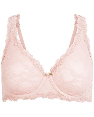 Skims Unlined Full Coverage Bra - Pink