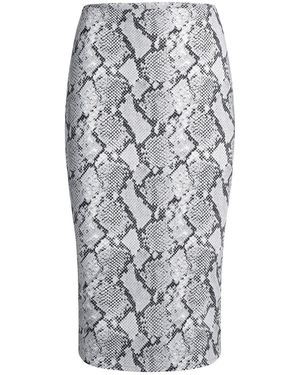 Skims Midi Skirt - Gray
