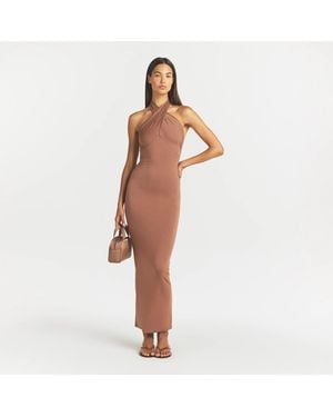Skims Convertible Long Dress - White