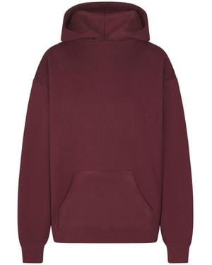 Skims Oversized Hoodie - Red