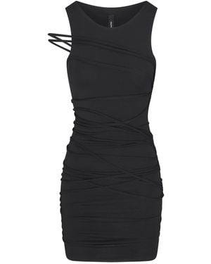Skims Smooth Layers Tank Dress - Black