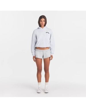 Skims Logo Classic Hoodie - White