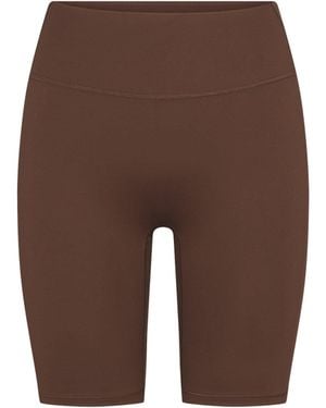 Skims 7" Biker Short - Brown