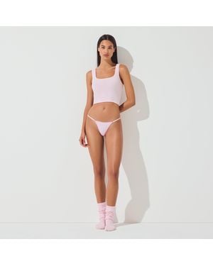 Skims String Thong 7-Pack - Orange