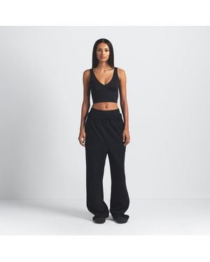 Skims V-Neck Bra Top - Blue