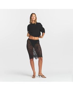 Skims Midi Skirt - Black