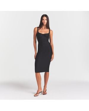 Skims Midi Dress - Black