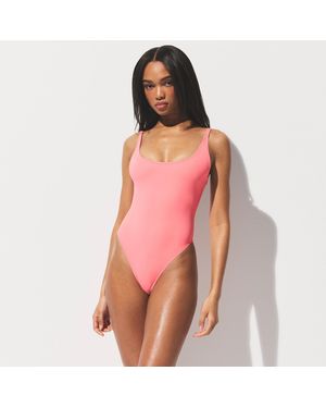Skims Scoop Neck One Piece - Pink