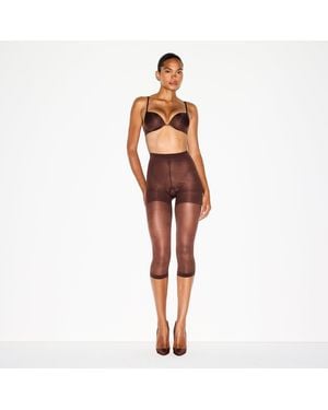Skims Shaping Capri Tights - Brown
