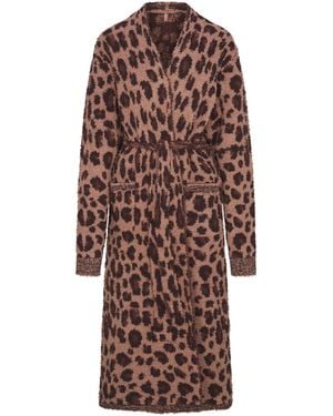 Skims Knit Robe - Brown