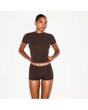 Skims Boy Short - Brown