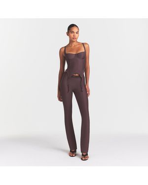 Skims High-Waisted Flare Pants - Purple