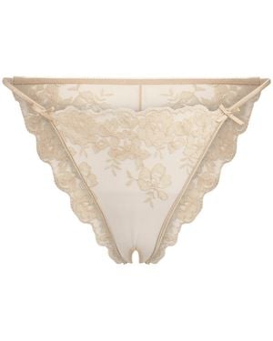 Skims Crotchless String Bikini - Natural