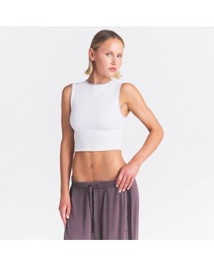 Skims Muscle Tank Top - White