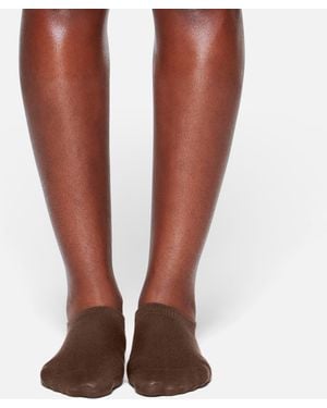 Skims Everyday Ankle Socks - Brown