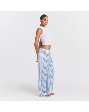 Skims Lace Pants - Blue