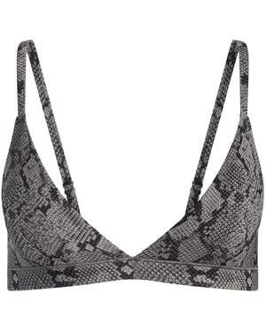 Skims Triangle Bralette - Gray