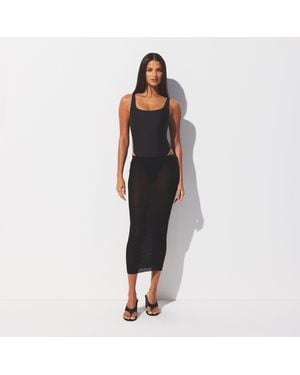Skims Midi Skirt - Black