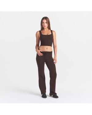 Skims Straight Leg Pant - Brown