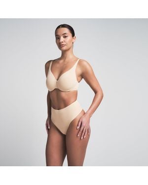Skims Unlined Minimizer Bra - White