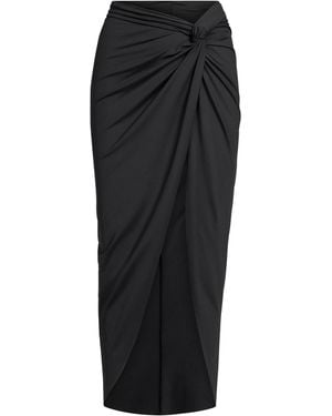 Skims Sarong Skirt - Black
