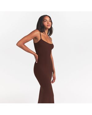 chinese dress ladies Essential Turtleneck Cocoon Dress, Sangria  Alembika U.S