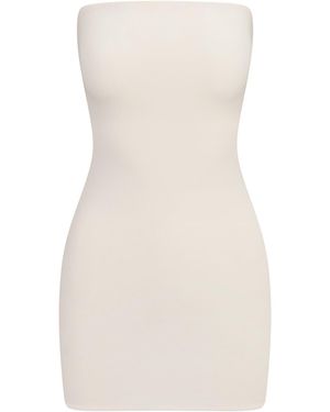 Skims Mini Tube Dress - White