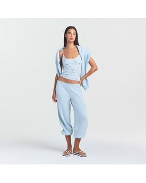 Skims Scoop Neck Cami Top - Blue