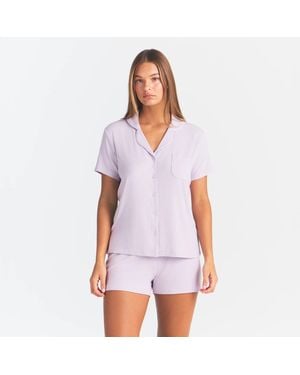Skims Short Pajama Set - White