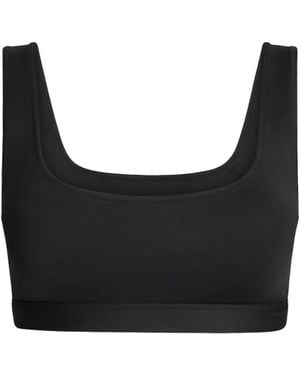 Skims Tank Bikini Top - Black
