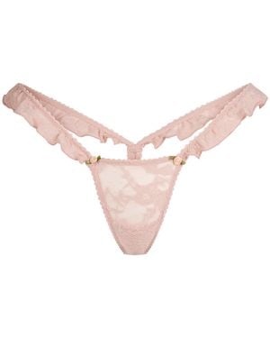 Skims Butterfly Thong - Pink