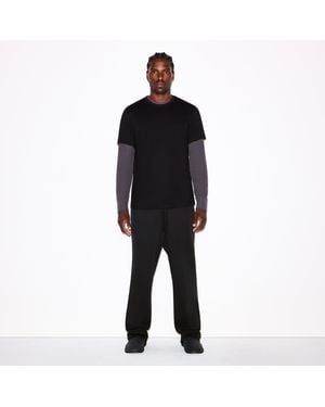 Skims Classic Straight Leg Pants - Black