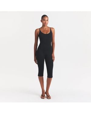 Skims Capri Catsuit (Bodysuit) - Black